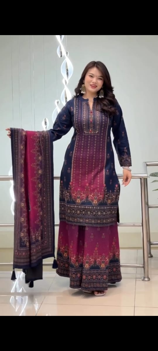 dijital print new dress [123]
